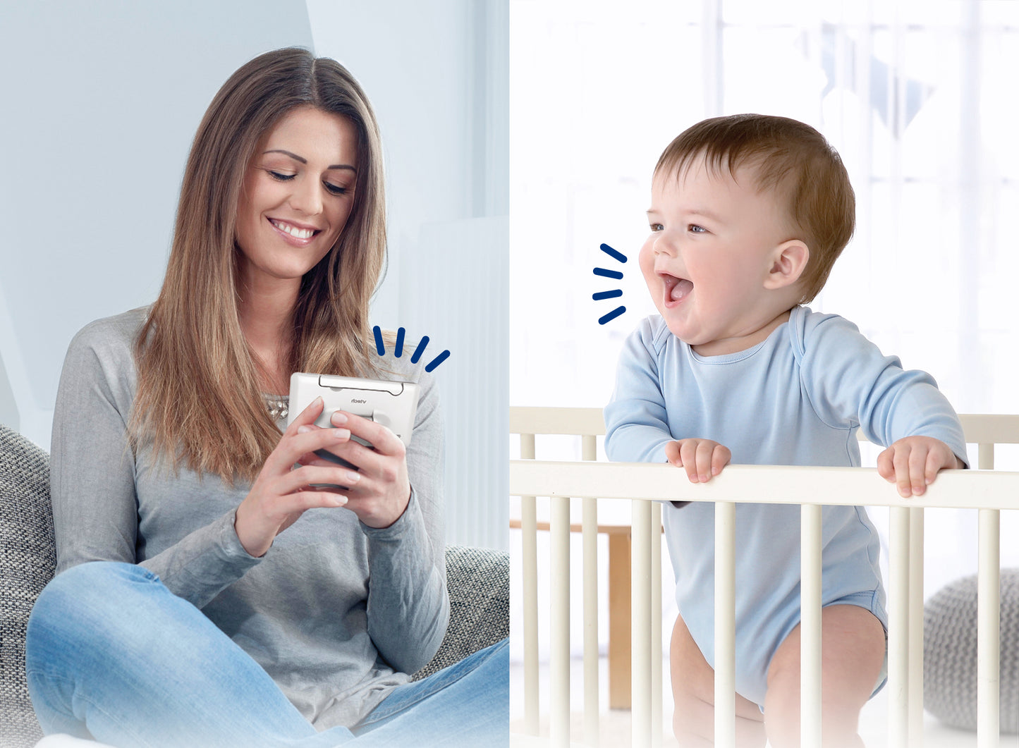 Vtech VM5463 kamerás babaőrző