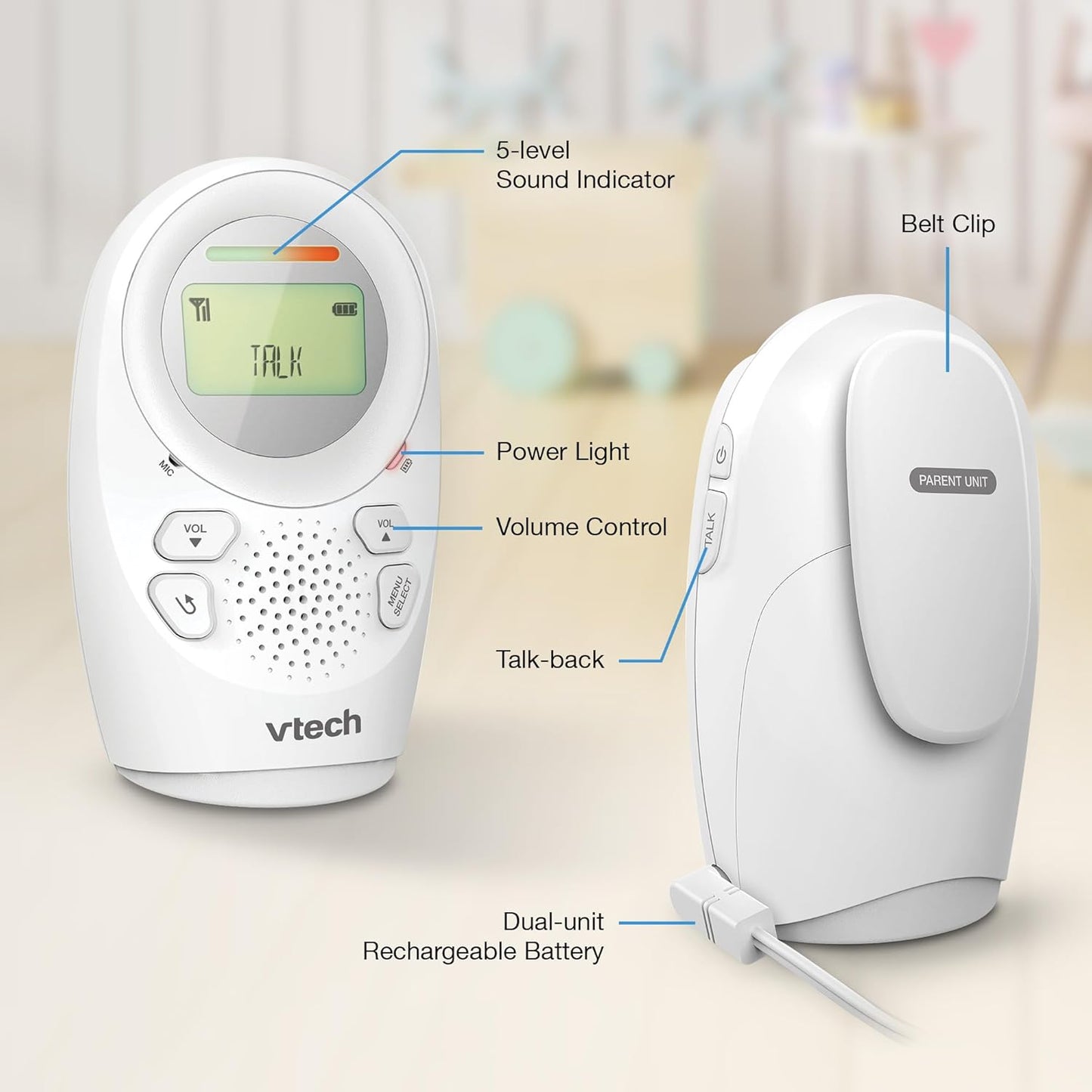 Vtech DM1211  kétirányú audió babaőrző