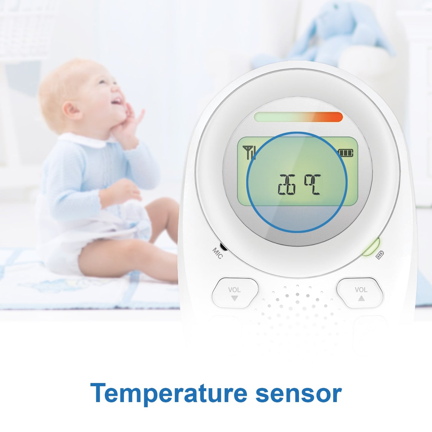 Vtech DM1212 kétirányú audió babaőrző