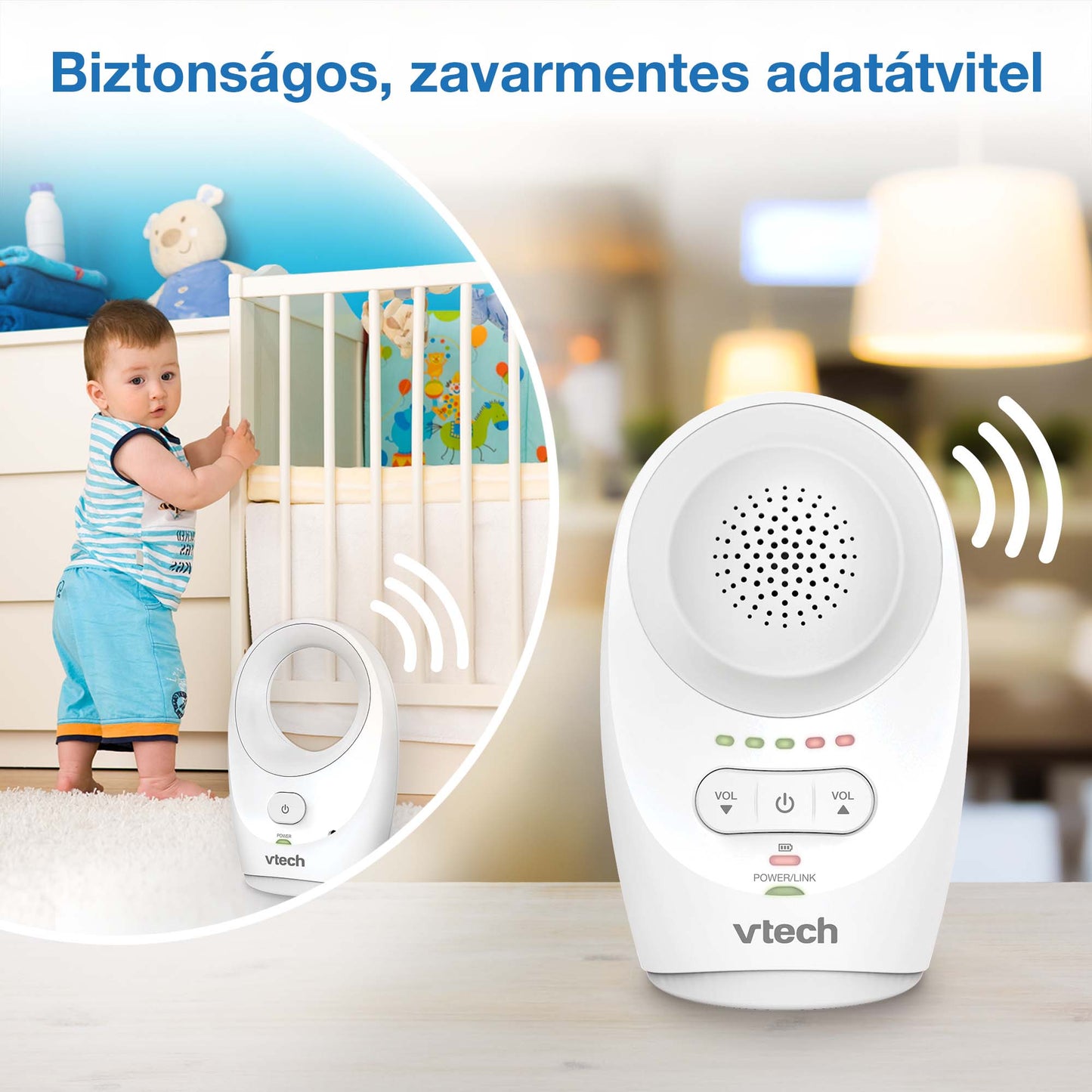 Vtech DM1111 audió babaőrző