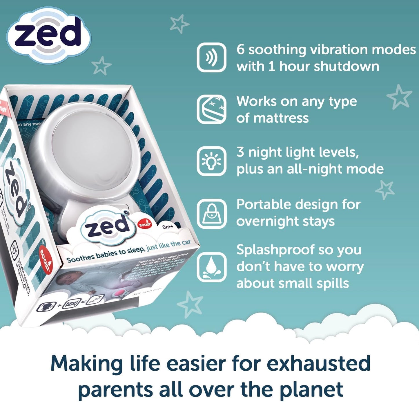 Zed-by Rockit vibrációs altató