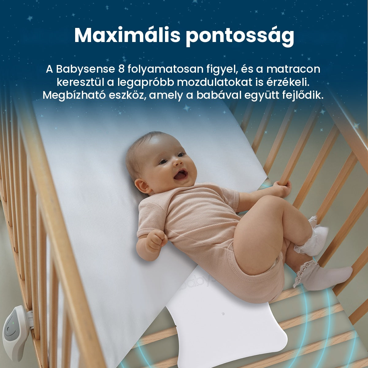 Babysense 8 légzésfigyelő készülék