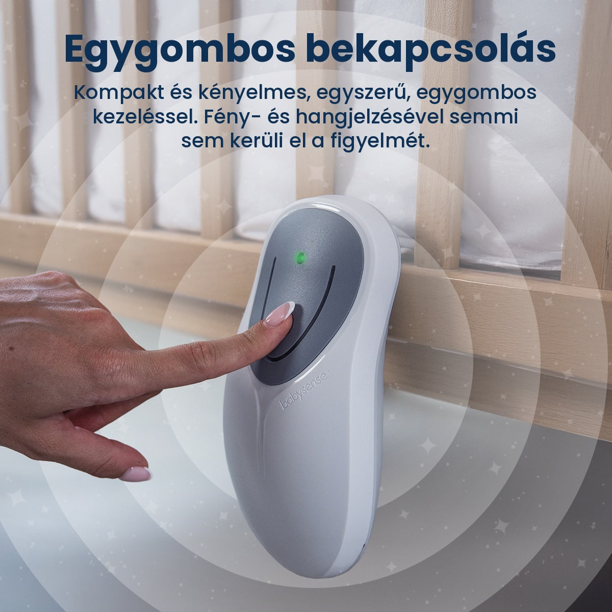 Babysense 8 légzésfigyelő készülék