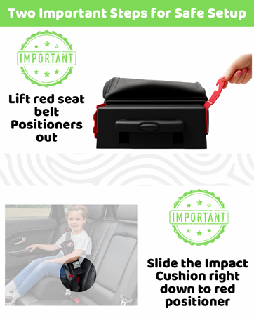 BubbleBum TelePort háttámla nélküli ülésmagasító – R129 (i-Size) minősítéssel