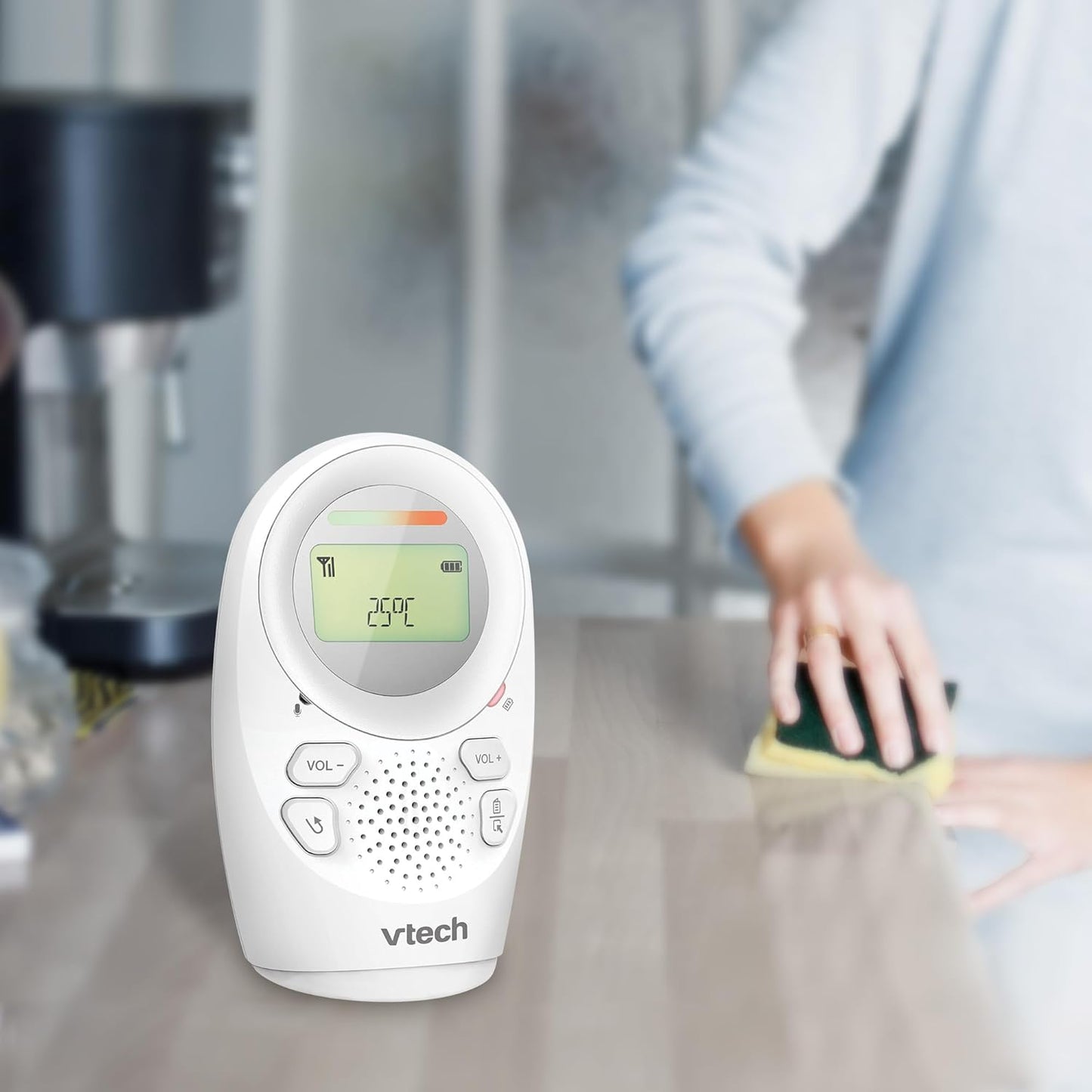 Vtech DM1212 digitális audió babaőrző éjszakai fénnyel és kivetítővel