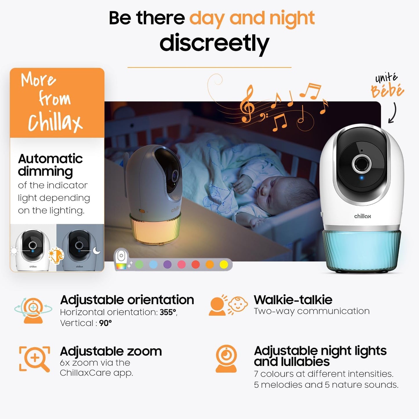 Chillax  DM 560 Candle wi-fi Baby Camera
