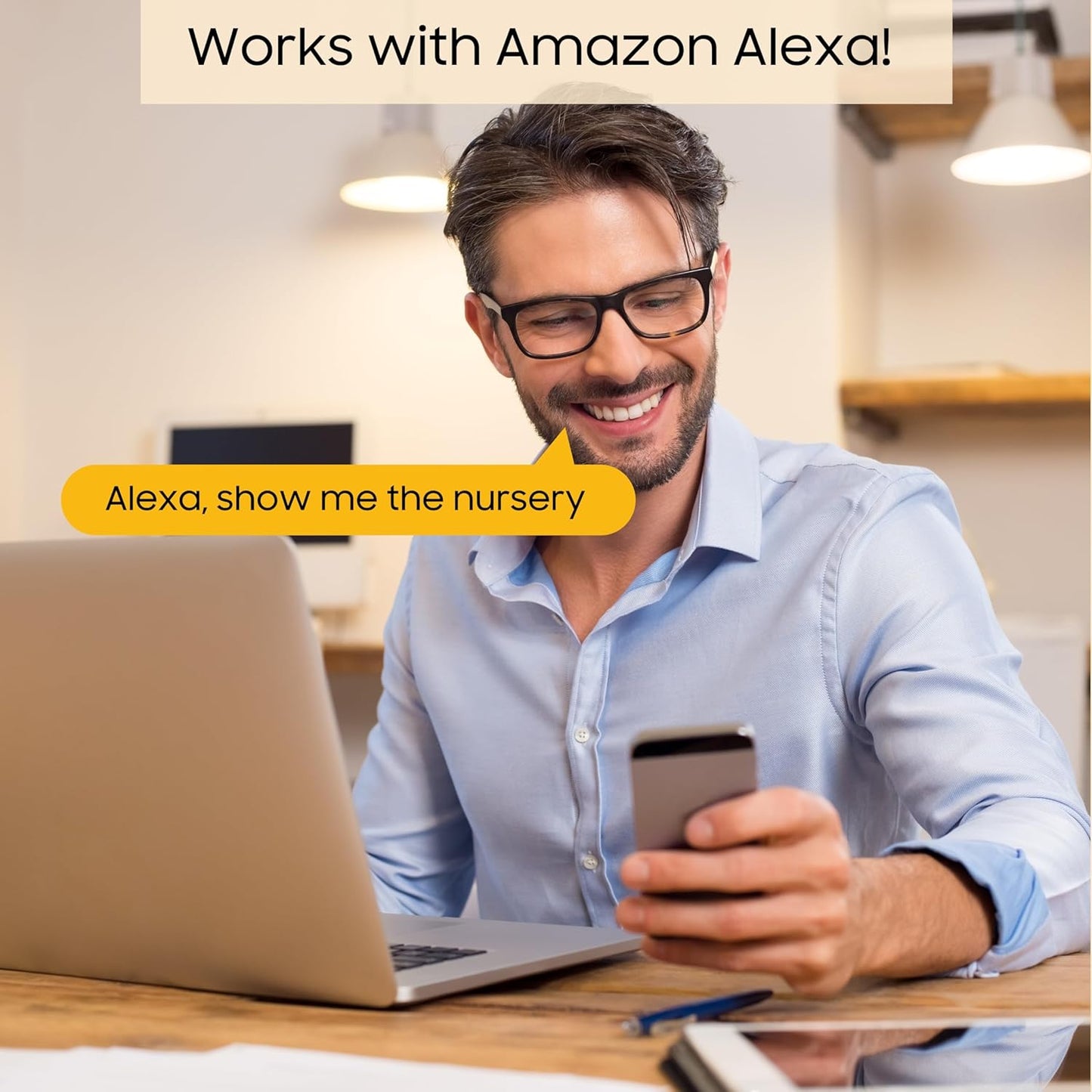 Chillax DM568 Smart Candle 5" babaőrző