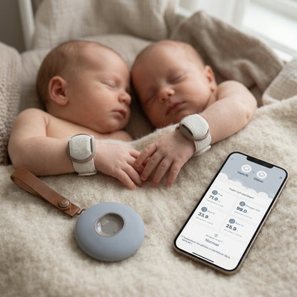 BabySensor Relax Twins - ikres okos babafigyelő rendszer
