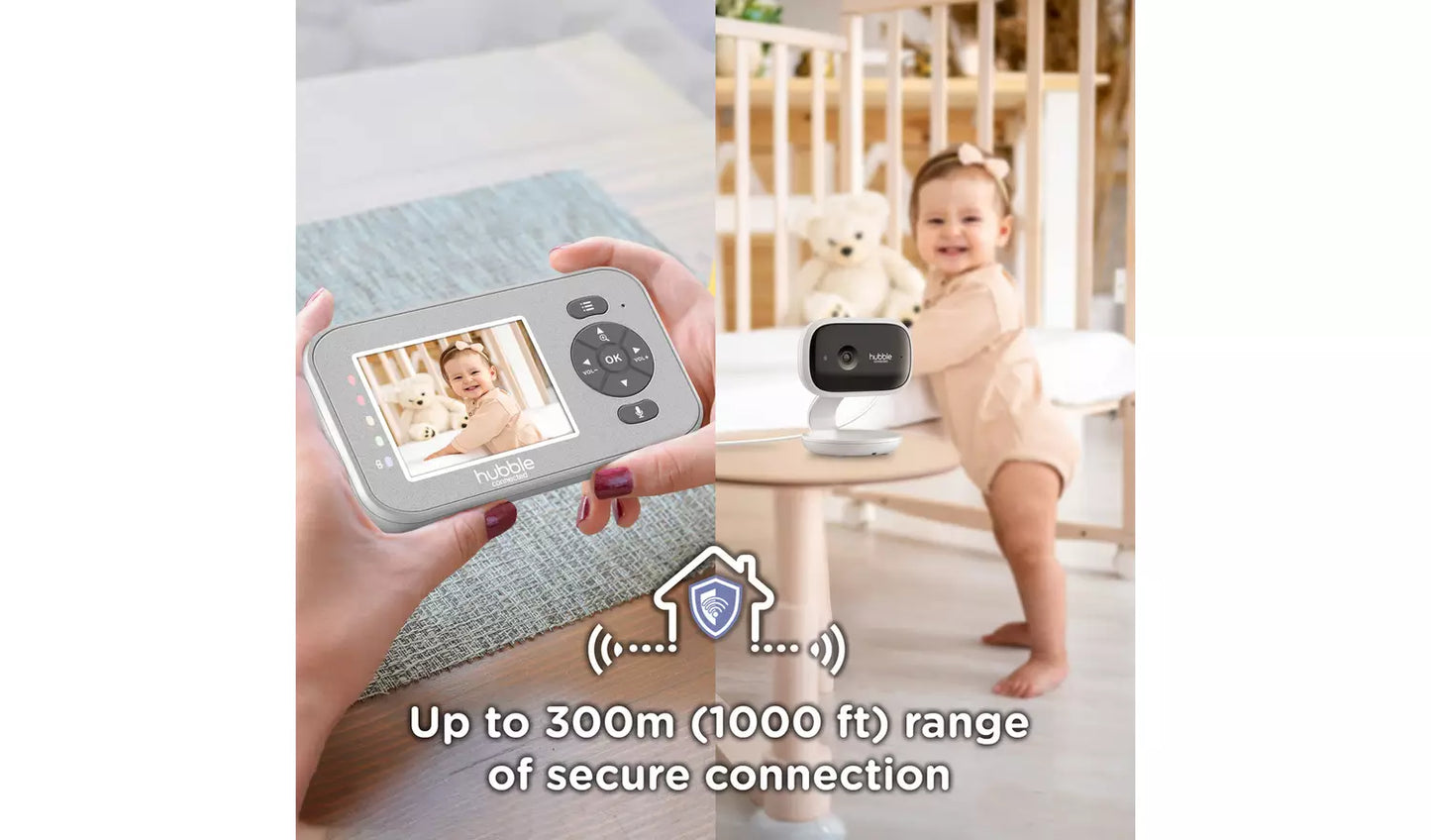 Hubble Explore 2.8" kamerás babaőrző