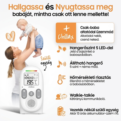 Chillax CB260 kétirányú audió babaőrző