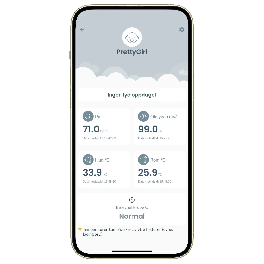 BabySensor Relax okos babafigyelő rendszer