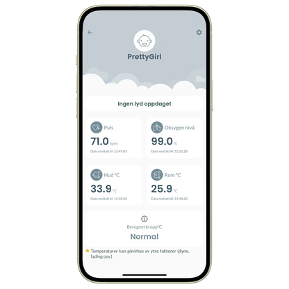 BabySensor Relax kamerás szett – okos babafigyelő rendszer  HD kamerával