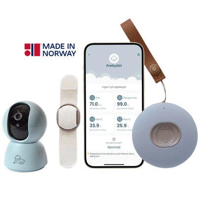 BabySensor Relax kamerás szett – okos babafigyelő rendszer  HD kamerával