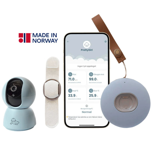 BabySensor Relax kamerás szett – okos babafigyelő rendszer  HD kamerával