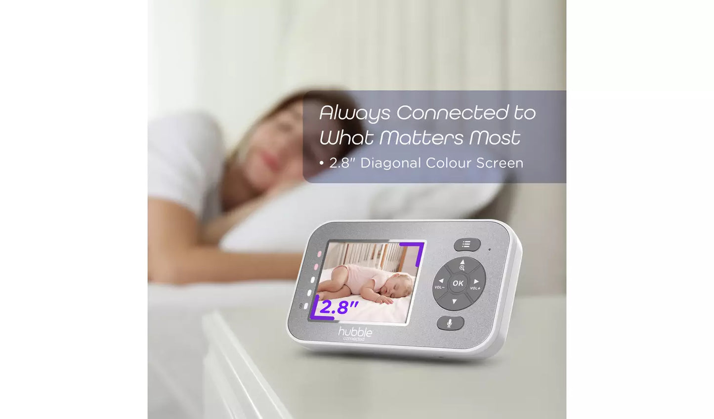 Hubble Explore 2.8" kamerás babaőrző