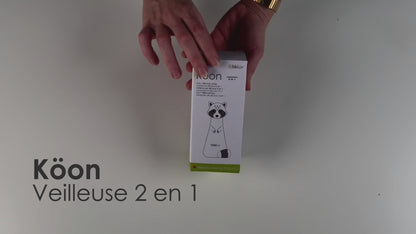 BBlüv Köon éjszakai fény és elemlámpa egyben